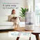 Nuwey by Nutricook Digital Humidifier 4L for Bedroom & Baby Room , Cool Mist for Home, Office & Plants , 7-Color Light, Aromatherapy Tray , Up to 60H for 50㎡ , Auto Shut-Off, 360° Nozzle