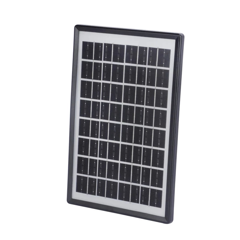 Geepas GPS5593N Rechargeable Power Station with Solar Panel & 4 LED Bulbs – 7000mAh