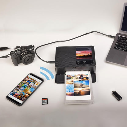 Canon SELPHY CP1500 Photo Printer Dye-sublimation 300 x 300 DPI Maximum print size: 4" x 6" (10x15 cm ) Direct printing, Wi-Fi