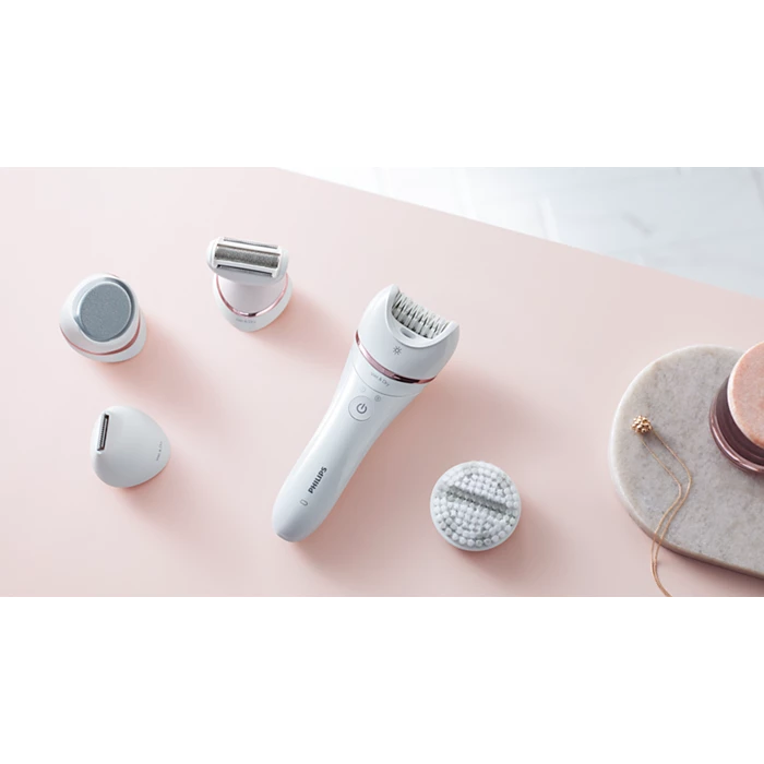 Philips Series 8000 Epilator, Wet And Dry Cordless Hair Removal And Skin Care System