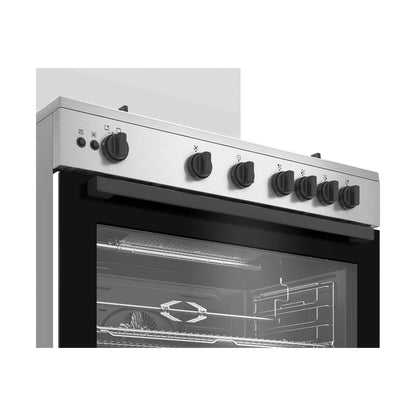 Beko Gas Cooker 90 cm 5 burners (BGGR11125GX)