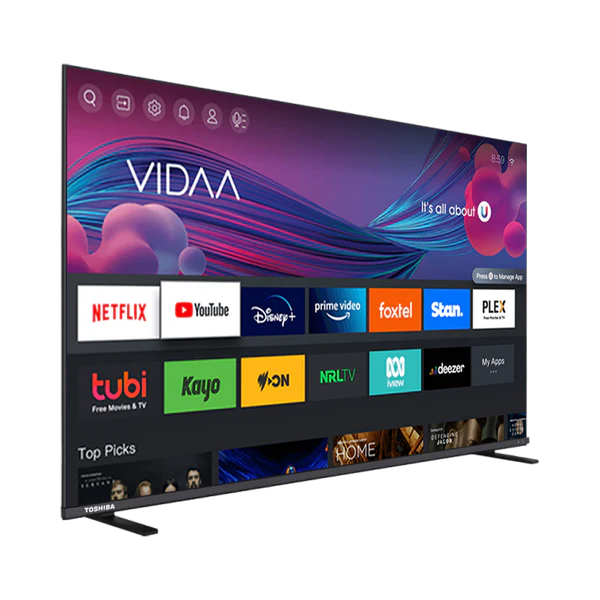 Toshiba 65-inch VIDAA 4K TV - (65C350NW)