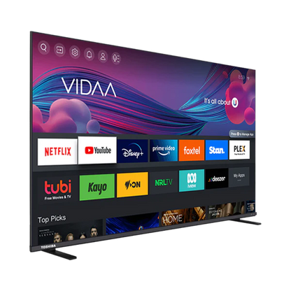 Toshiba 65-inch VIDAA 4K TV - (65C350NW)