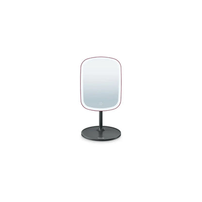 Bathroom cosmetic mirror Beurer BS 47 Limited with lighting, black/red