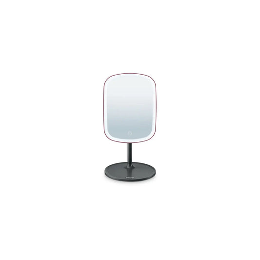 Bathroom cosmetic mirror Beurer BS 47 Limited with lighting, black/red