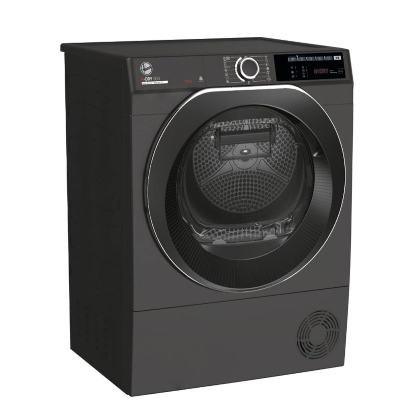 H-Dry 500 10KG Heat Pump A++ Freestanding Tumble Dryer (Graphite)