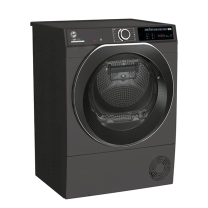 H-Dry 500 10KG Heat Pump A++ Freestanding Tumble Dryer (Graphite)