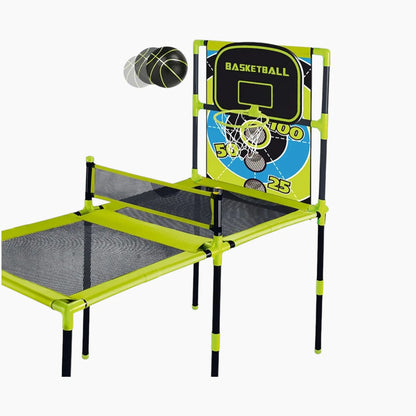 Aojie Sport – 3 In 1 Combo Set (Table Tennis, Toss Game & Basketball Set) - Ages 6+