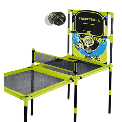 Aojie Sport – 3 In 1 Combo Set (Table Tennis, Toss Game & Basketball Set) - Ages 6+