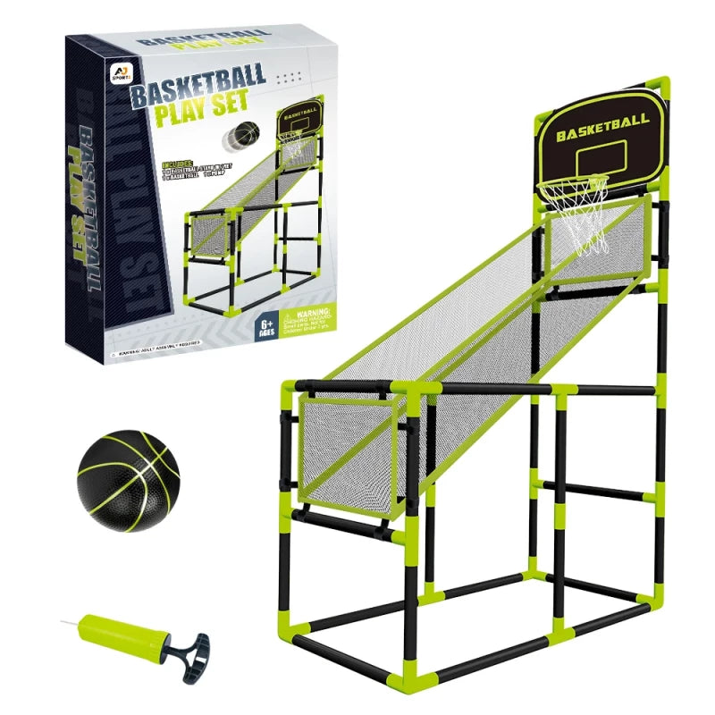 Aojie Sport Kids Arcade Basketball Stand Outdoor Play Set, Plastic, 46 x 88 x 138 CM