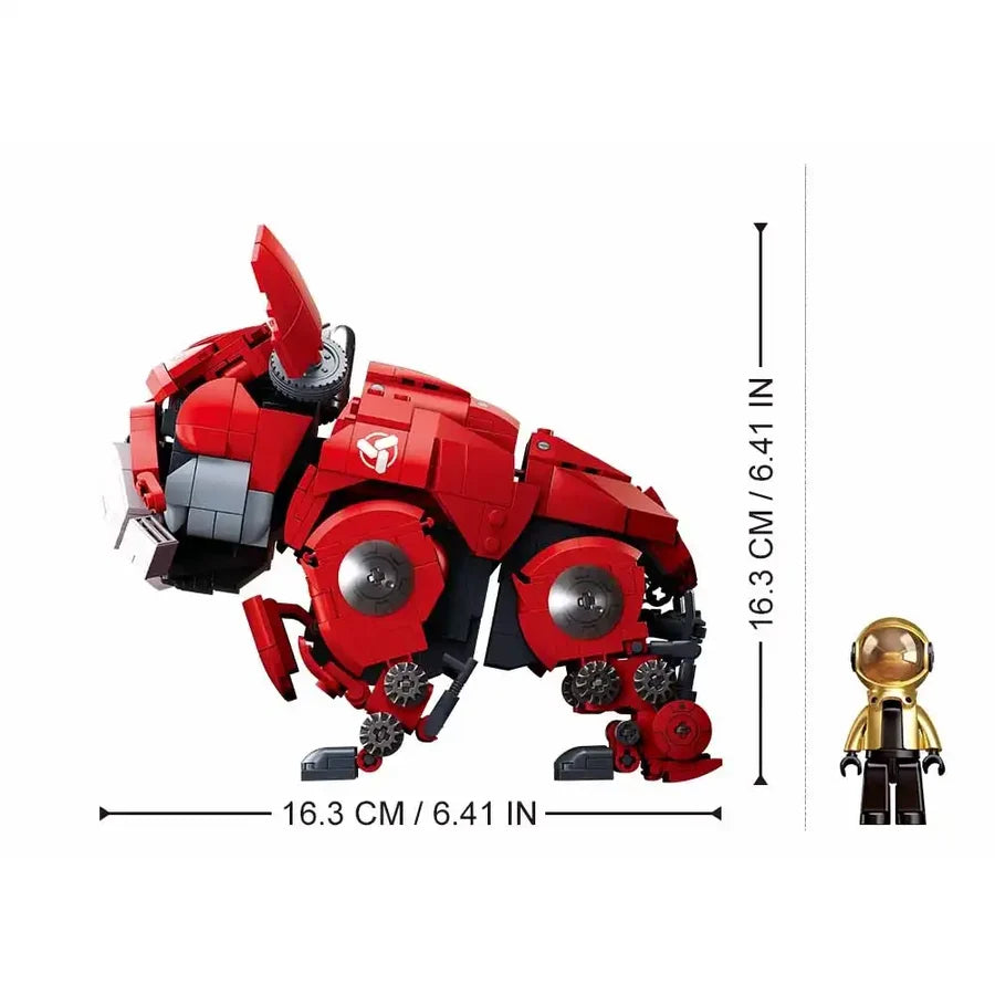 Sluban - Pleyerid Red Mechanical Bulldog 890 Pieces - M38-B1112A