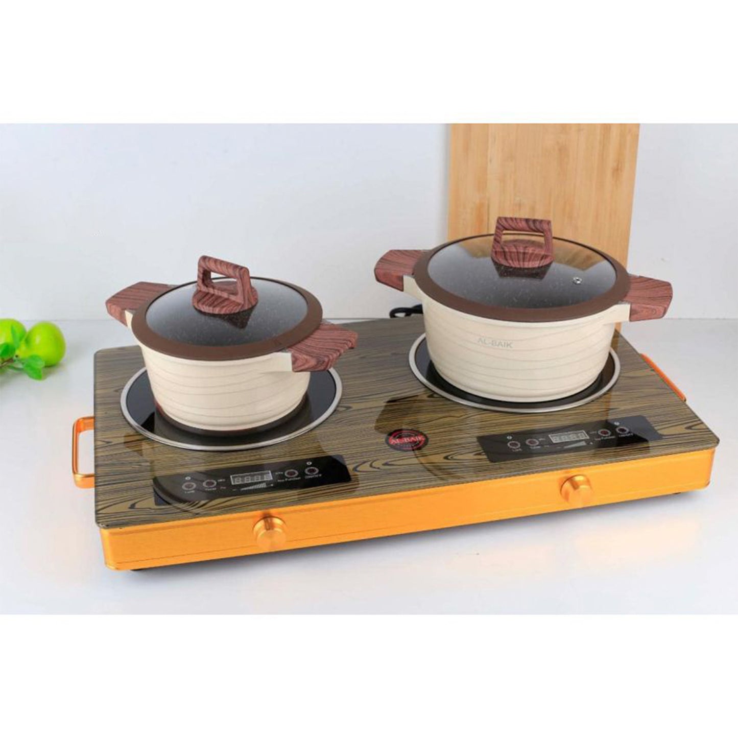 Albaik Electric Cooker 2 Burners (DT77)