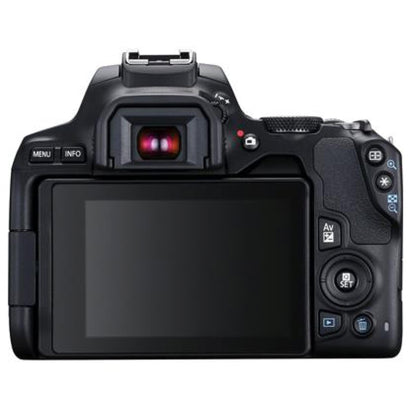 Canon EOS 250D + EF-S 18-55mm f/3.5-5.6 III SLR Camera Kit 24.1 MP CMOS 6000 x 4000 pixels Black (3454C003AA)