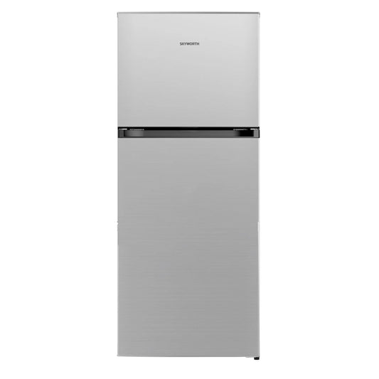 Skyworth Refrigerator Top Freezer 410L dark inox color A++ (SRD-495WTP)
