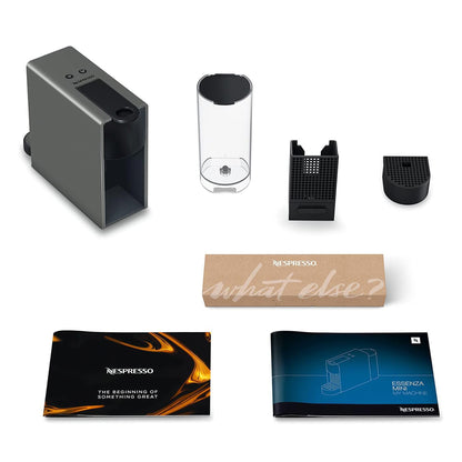 Nespresso Essenza Mini coffee machine by Nespresso, Grey