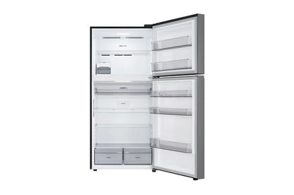 Top Freezer Refrigerator 656 L Gross Capacity, Inverter Linear Compressor, Door Cooling+™, Hygiene Fresh , Platinum Silver Color