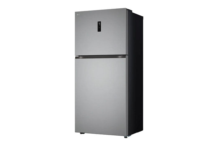 Top Freezer Refrigerator 656 L Gross Capacity, Inverter Linear Compressor, Door Cooling+™, Hygiene Fresh , Platinum Silver Color