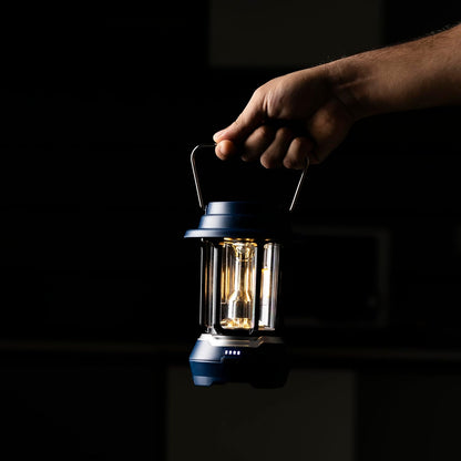 Olsenmark LED Emergency Lantern with Solar – OME2824, Energy Efficient, Super Bright, 7 Hours Runtime, Portable, Compact
