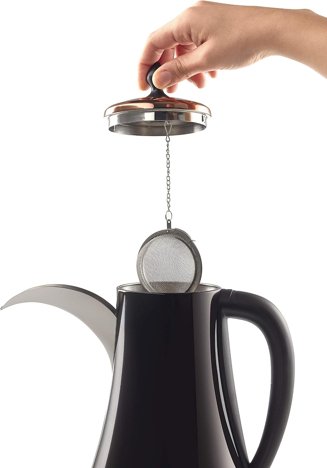 Arzum AR3070 Dallah Arabic Coffee Maker, Plastic, 1300 W, 1.3 liters, Black
