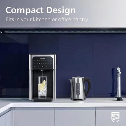 Philips Hot & Cold Filtered Water Cooler 2.8L, 6 Temperature Presets, Touch Screen (ADD5980M/31)