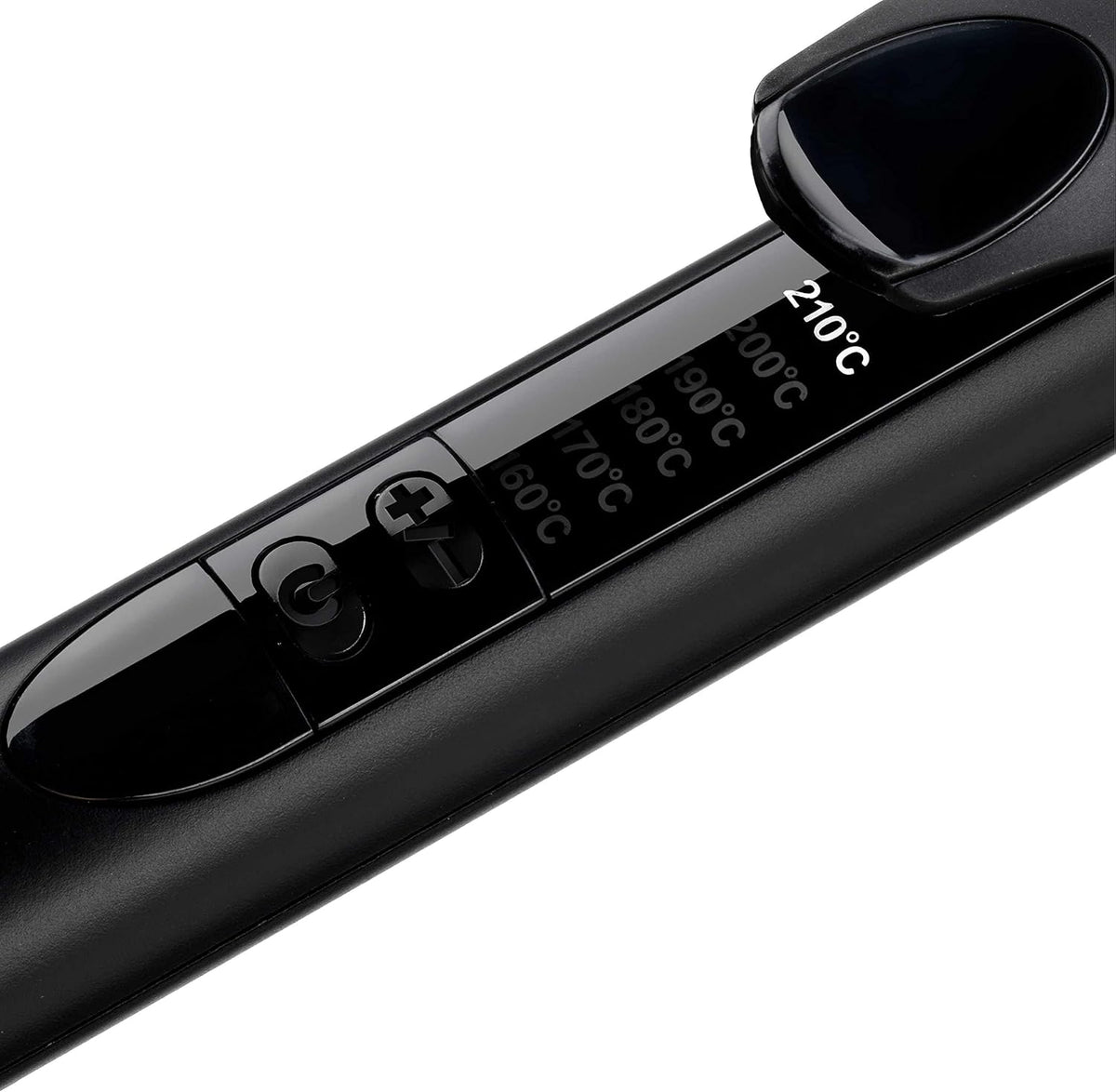BaByliss Rose Quartz 19mm Curling Tong | Advanced Ceramics Ultra-Fast Heat Up Hair Curling Iron | Non Ionic 2.5m Swivel Cord | 6 Heat Settings From 160°C-210°C With Auto Shut Off | C450SDE (Rose Gold)
