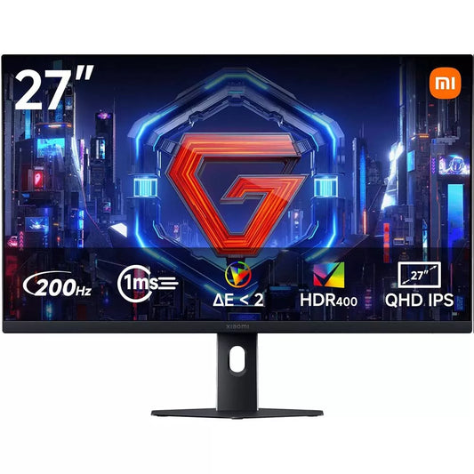 Xiaomi Mi G27Qi Gaming Monitor with QHD Resolutions, 200Hz Refresh Rate, 1ms Response time, IPS Panel ELA6556EU