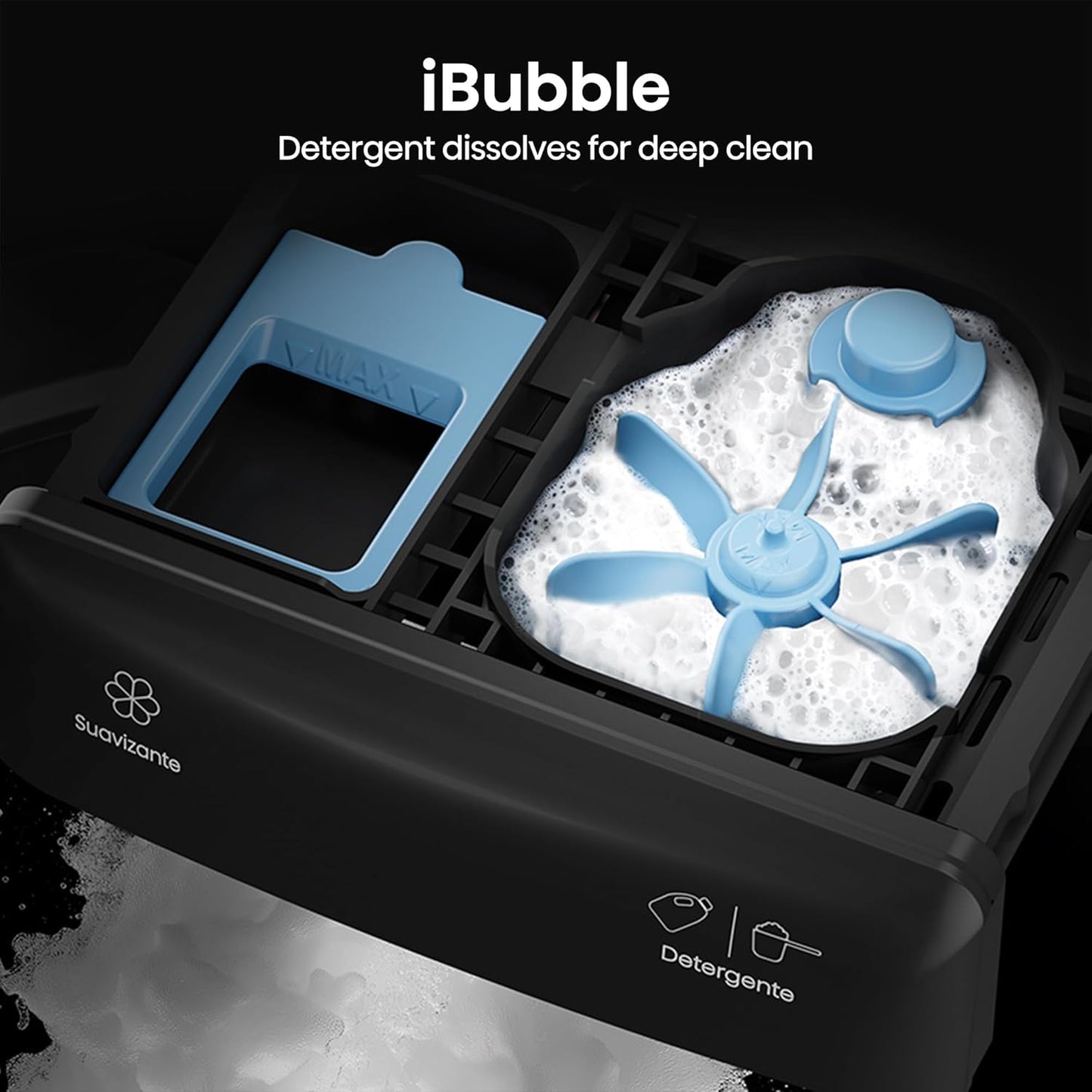 Hisense Top Load Washing Machine Bubble Clean, Aqua Save, Soak, Quick 15, Magic Filter - WT3K1123UB