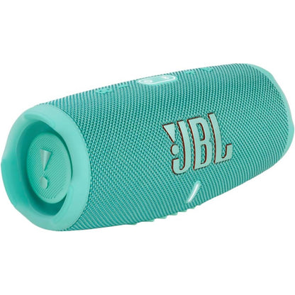 JBL CHARGE 5 - Portable Waterproof (IP67) Bluetooth Speaker with Powerbank USB Charge out, 20 hours playtime, JBL Partyboost (TEAL)