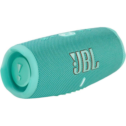 JBL CHARGE 5 - Portable Waterproof (IP67) Bluetooth Speaker with Powerbank USB Charge out, 20 hours playtime, JBL Partyboost (TEAL)