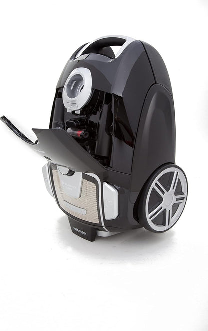 Sharp 2200W Bagged Vacuum Cleaner With ExhaUSt Hepa Filter, Black, Ec-Bg2205A-Bz