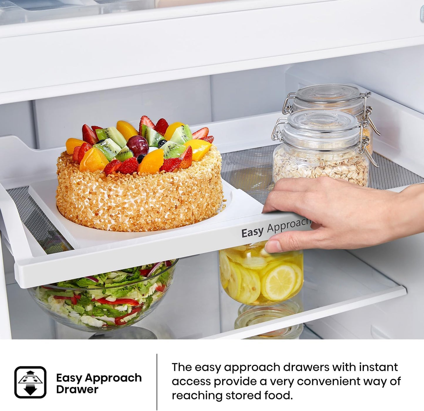 Hisense RT599N4ASU1, 599 Litres Top Mount Refrigerator with Inverter Compressor, 375 Litres Net Capacity, No Frost Technology, Twist Ice Maker, 1 Year Full & 10 Years Compressor Warranty