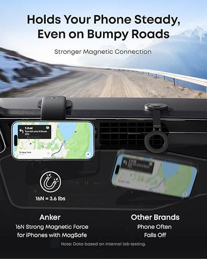 Anker Nano Car Mount (Magnetic, Detachable Pad)