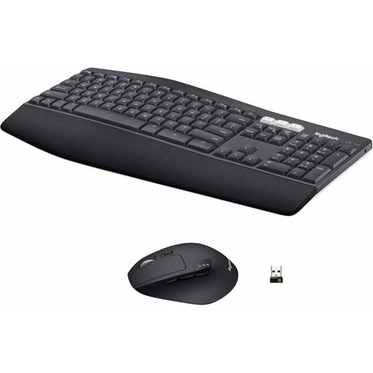 Logitech MK850 Performance Wireless Keyboard and Mouse Combo, Multi-Device, Multi-OS, Seamless Switching, Powerful Multitasking