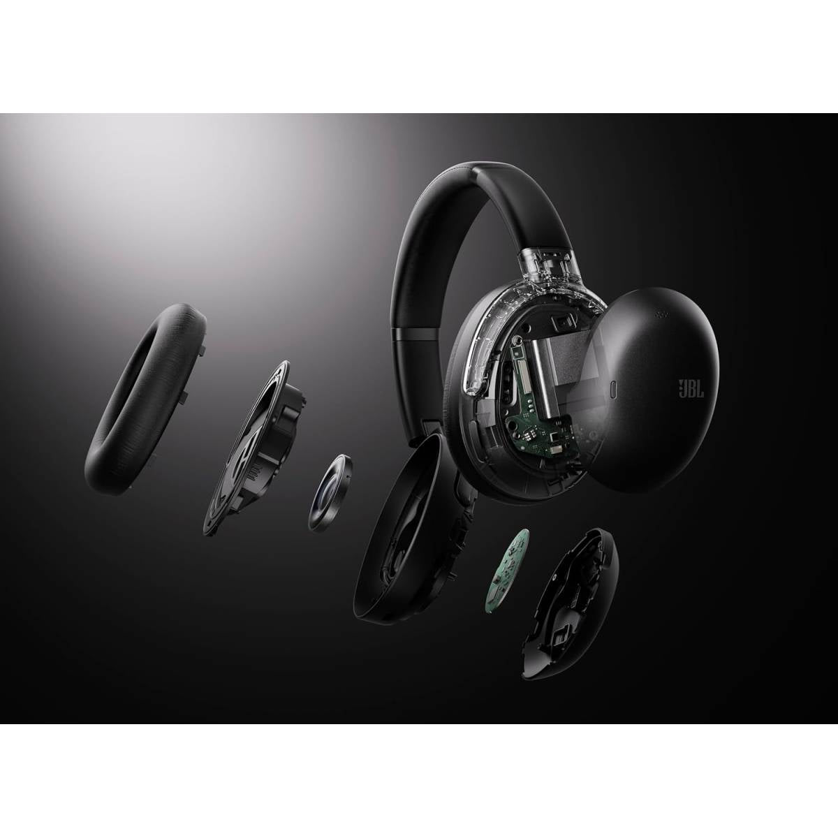 JBL Tour One M3 Smart Tx - Wireless Over-Ear Noise Cancelling Headphones with Smart Transmitter, Hi-Res Audio (3.5mm or USB-C), Spatial 360 Sound with Head Tracking & 70Hrs of Playback (Black)