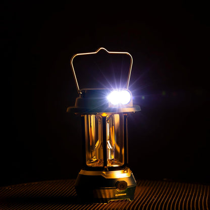Olsenmark LED Emergency Lantern with Solar – OME2824, Energy Efficient, Super Bright, 7 Hours Runtime, Portable, Compact