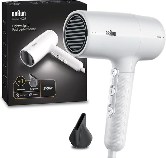 Braun Hair Dryer White - 2200W