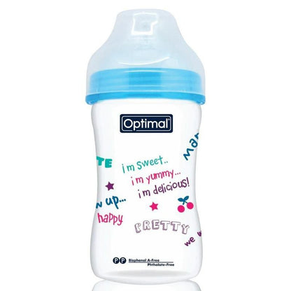 Optimal Extra Wide Neck Feeding Bottle 240 Ml