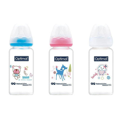 Optimal Glass Feeding Bottle 160 Ml