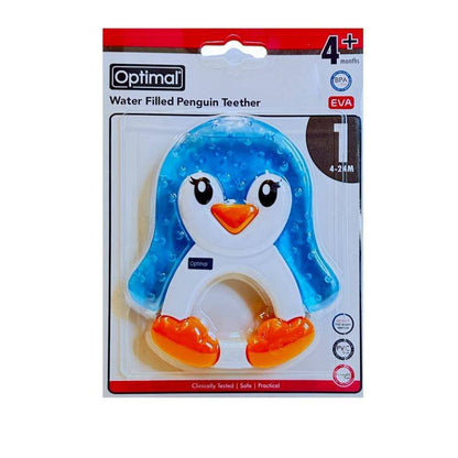 Optimal Water Filled Teether Penguin Shape