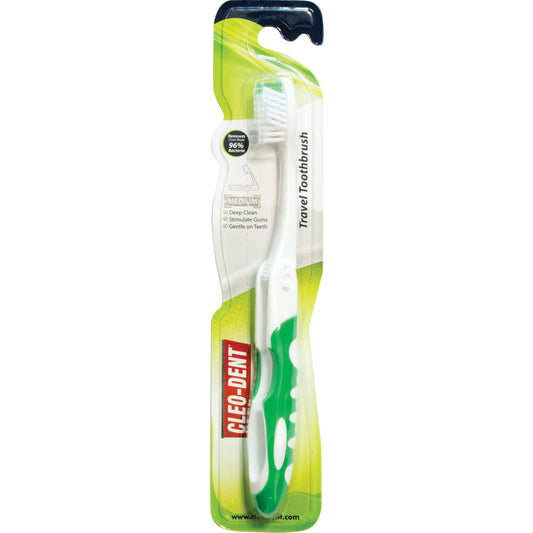 OPTIMAL Cleo-Dent Travel Soft Tooth Brush Soft