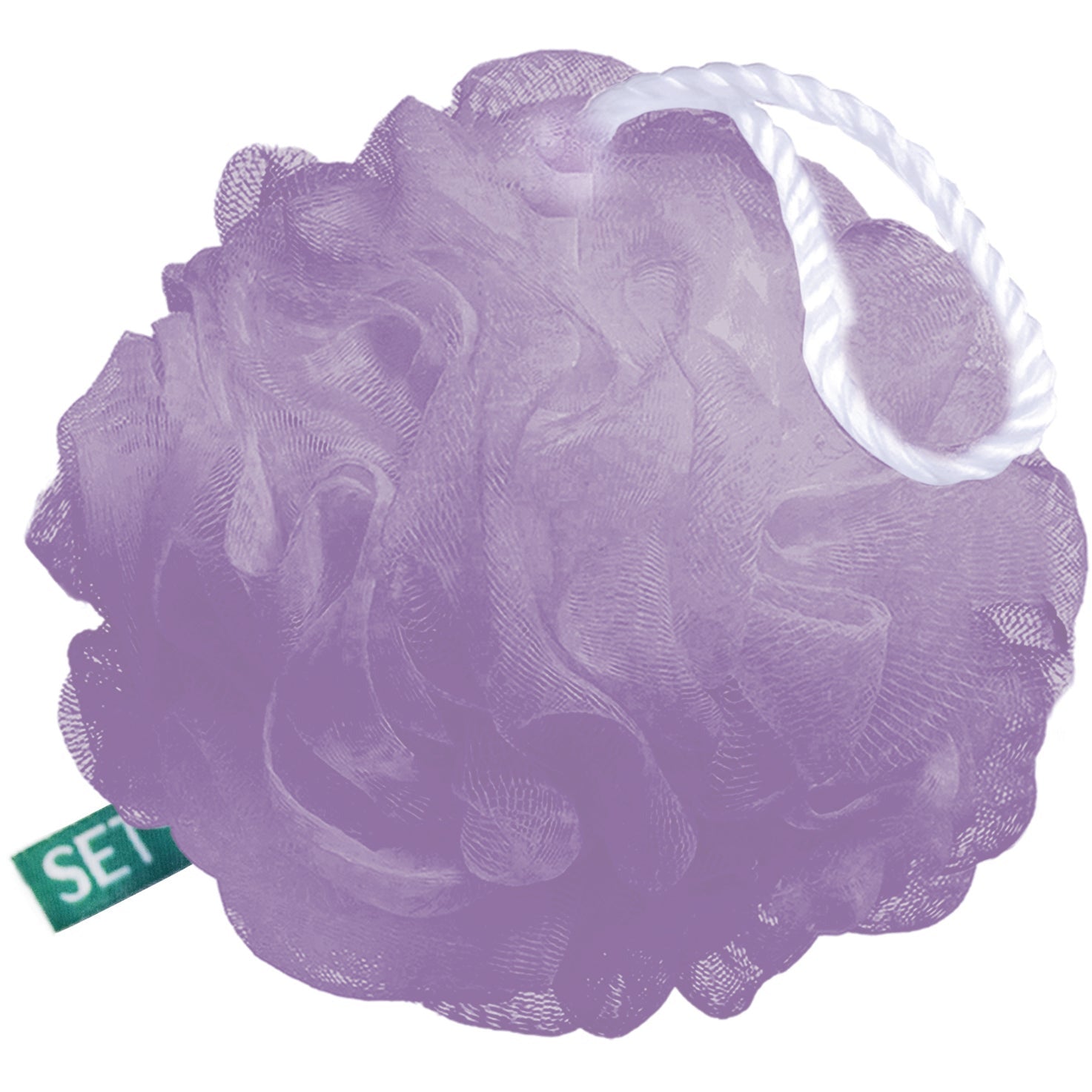 OPTIMAL Mesh Bath Sponge - Violet 