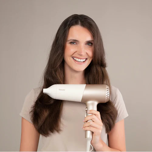 Beurer Hairdryer - Professional Ion Hair Dryer with Diffuser