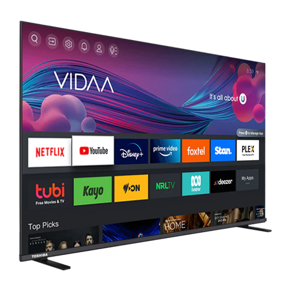 Toshiba 75-inch VIDAA 4K TV - (75C350NW)
