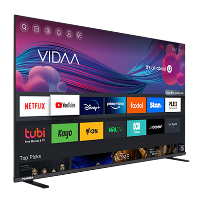 Toshiba 75-inch VIDAA 4K TV - (75C350NW)