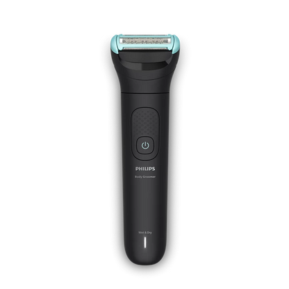 Philips Body Groomer 5000 Series, Triple Protect Shave System, Wet & Dry, 100 Min Run Time, Back Attachment, BG5475/15