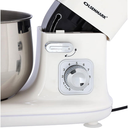 Olsenmark 4 In 1 Stand Mixer With Stainless Steel Bowl"Min 1 year manufacturer warranty (OMSM2347)