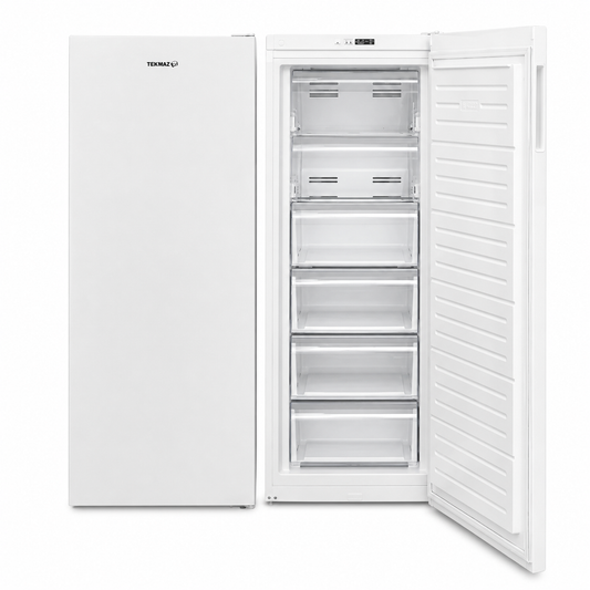 TEKMAZ Freezer – 6 Drawers (200L), white
