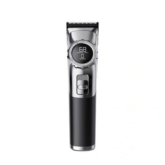 HTC AT-799 Watch Display Adjustment Dial Design Hair Clipper Professional Barber Use Powder Metallurgy Blade Hair Trimmer