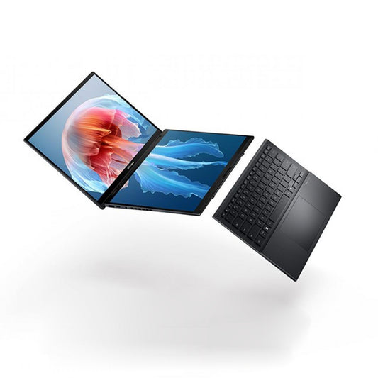 New Laptop ASUS Zenbook Duo OLED |Intel® Core™ Ultra 9 Processor 285H , 32GB DDR5X ,2TB SSD, 14.0-inch Double Screen 3K OLED Backpack, Sleeve & ASUS Pen 4 MODE STYLE | Win 11 Home (UX8406CA-PZ005W)