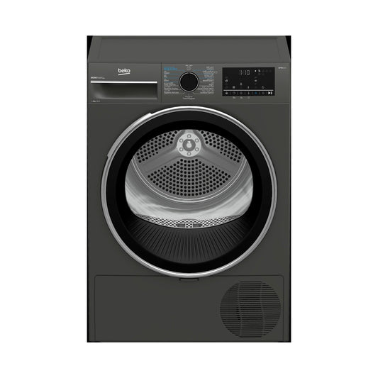 Beko Dryer 8 kg Gray Inverter Heat Pump IronFinish A+++